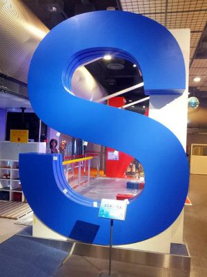 磁石のS極を意味するS