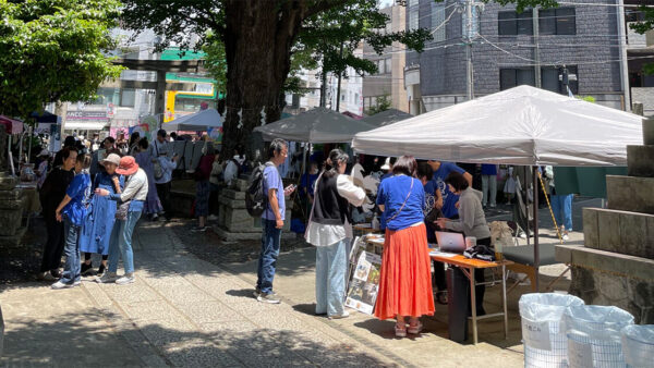 6月1日に渋谷区の「おとなりサンデー」に出店しました